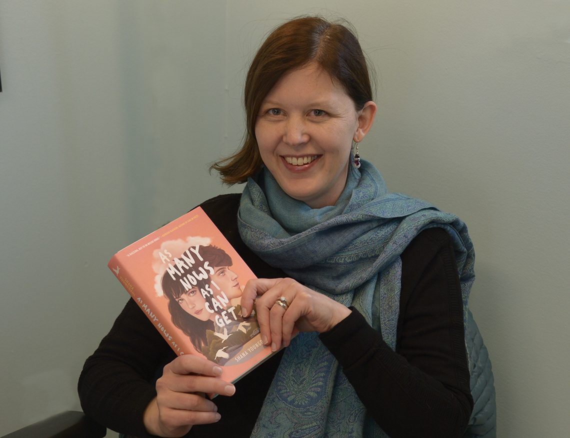 University of Maine at Farmington Assistant Professor of English Shana Youngdahl, has first novel recognized as a Best Book of 2019 for Young Adults