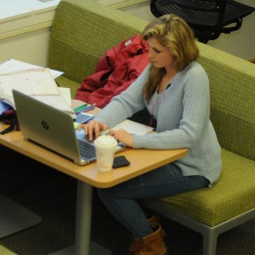Student Studying