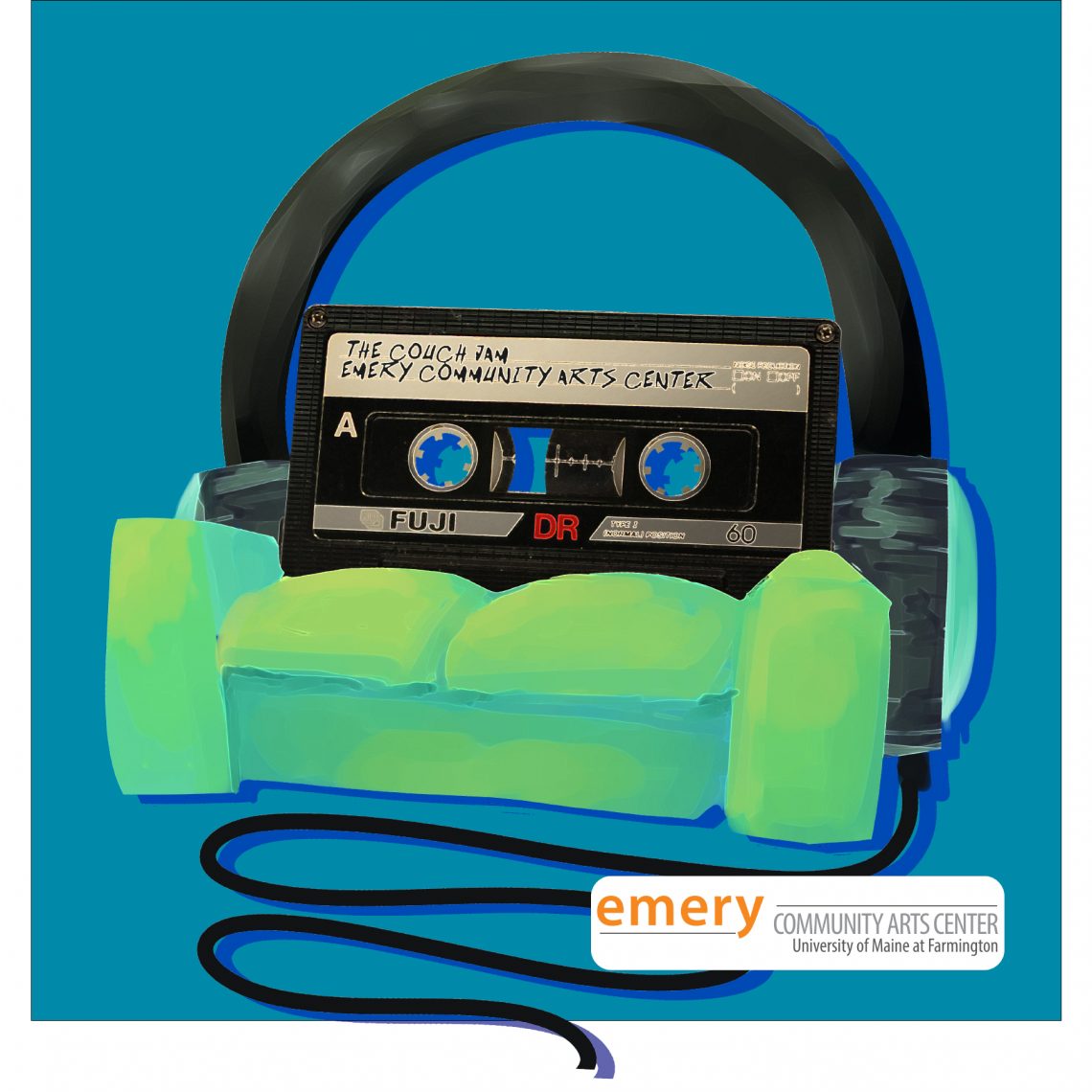 Logo for UMF Couch Jam Online Summer Concert Series