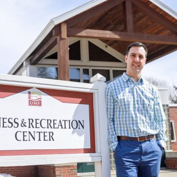 Ben White, director of the UMF Fitness and Recreation Center, sees the limited opening of the FRC as a positive first step.