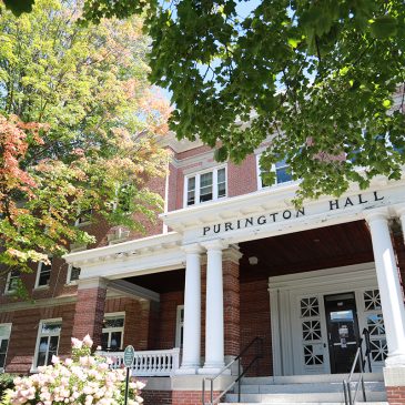 Purington Hall on the University of Maine at Farmington campus