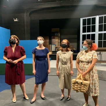 (Left to right) Emalyn Remington, Simoane Lowell, Tess Gioia and Audrey Bradbury