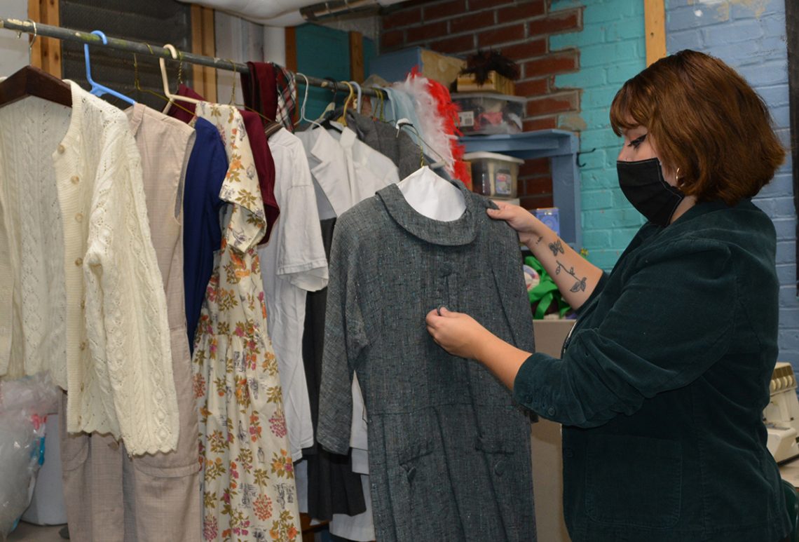 Emalyn Remington, costume designer for the UMF production of These Shining Lives