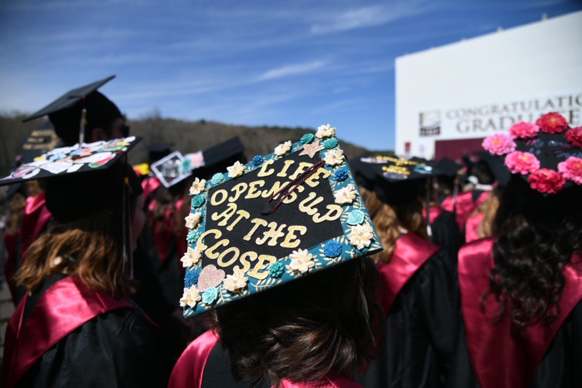 Graduate's mortar board