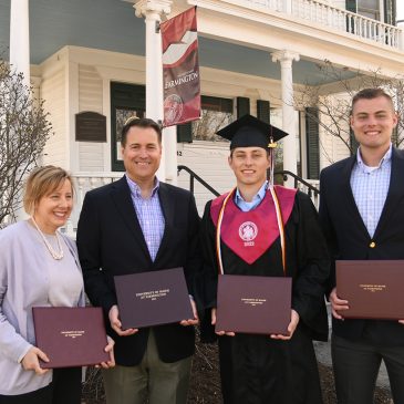 UMF graduate Eric Parent and his family